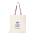 Norwegian Baked recycled cotton tote bag with printed Knekkebrød logo